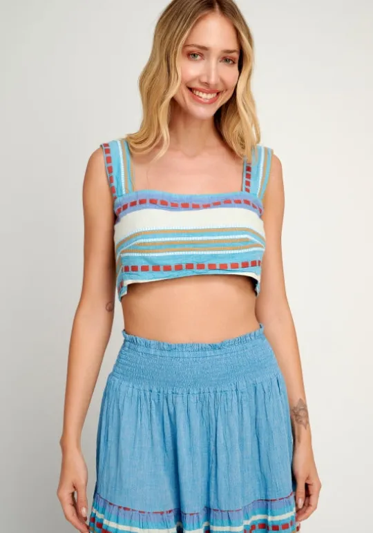 Alonissos Crop Top