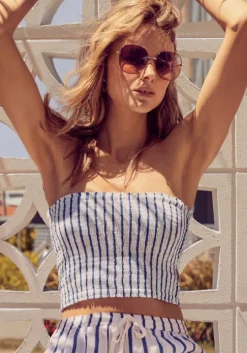 Amalfi Beach Bandeau Top