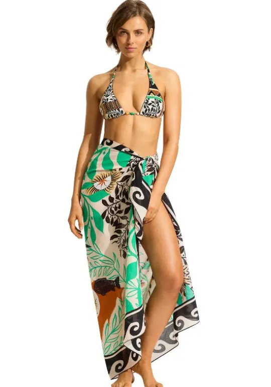 Atlantis Sarong Ecru