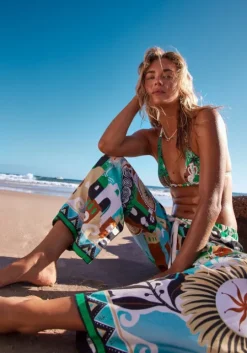 Atlantis Wide Leg Pant Ecru