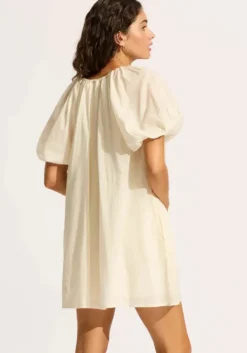 Babydoll Dress Ecru