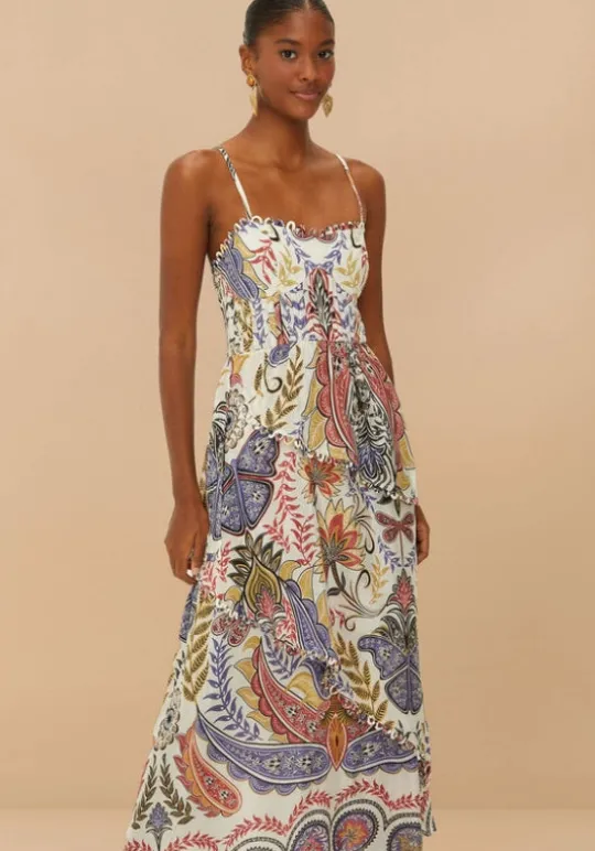 Boho Glam Strappy Maxi Dress