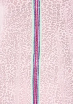 Cheetah Maxi Sundress Light Pink