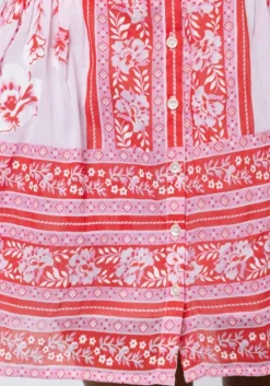 Cherry Blossom Blouson Dress