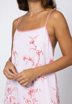 Cherry Blossom Strappy Maxi Dress