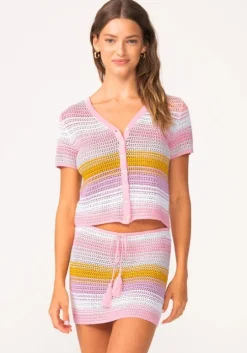 Clementine Ellie Crochet Shirt