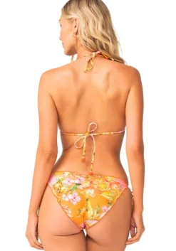 Clementine Embroidered Triangle Bikini