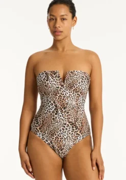 Congo Vee Bandeau Swimsuit