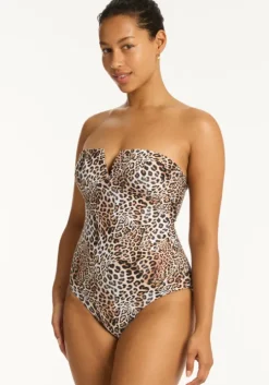 Congo Vee Bandeau Swimsuit