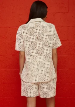 Crochet Beach Shirt