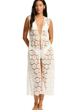 Crochet Maxi Cover Up