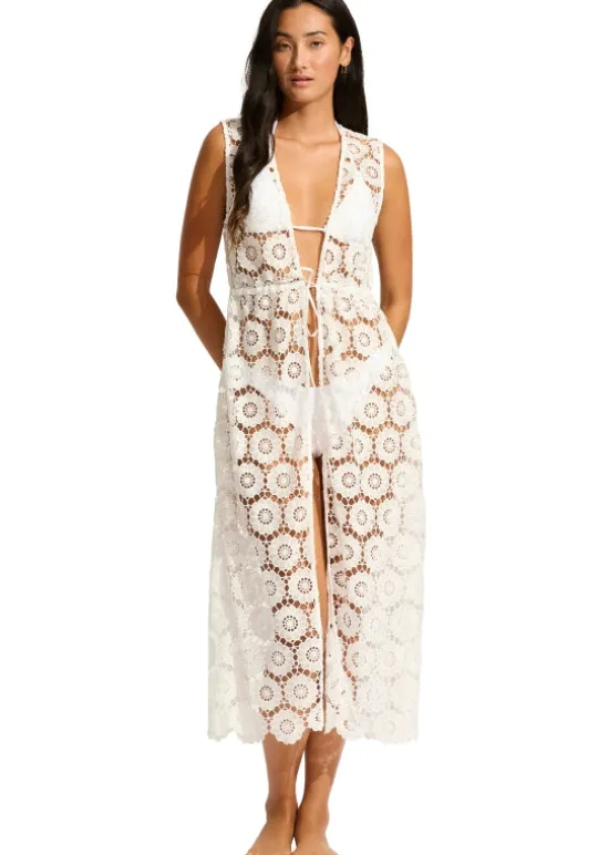 Crochet Maxi Cover Up