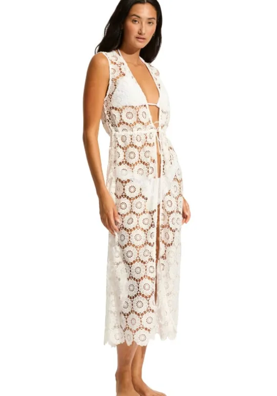 Crochet Maxi Cover Up
