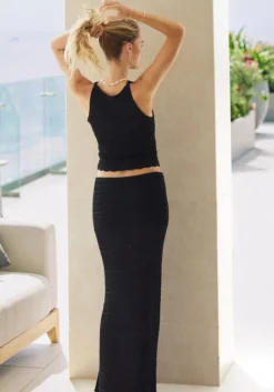 Crochet Tank Midnight