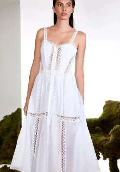 Dafelle Long Dress White