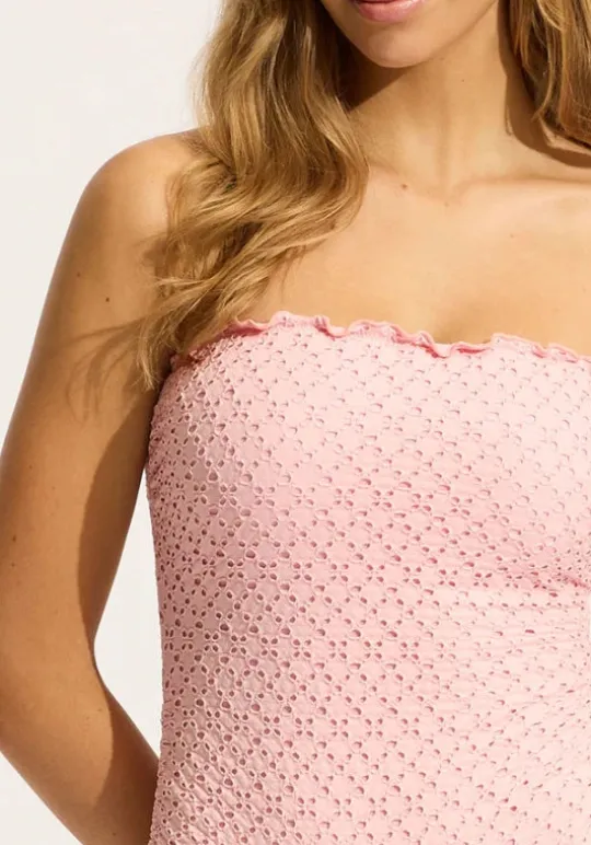 Daydreamer DD Bandeau Swimsuit Pink