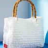 Diamante Bag White