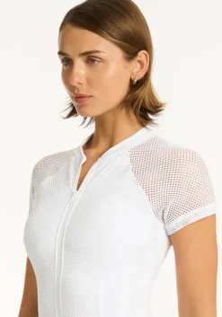 Drift Short Sleeve Swimsuit