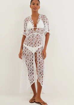 Eyelet Arie Long Cover Up