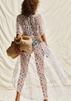 Eyelet Arie Long Cover Up