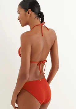 Eyelet Naya Triangle Bikini Ruby