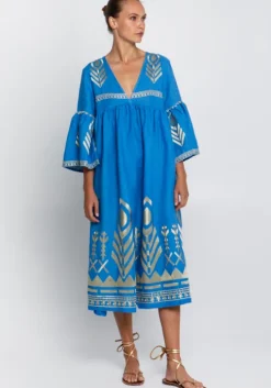 Feather Midi Kaftan