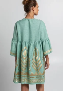 Feather Short Kaftan
