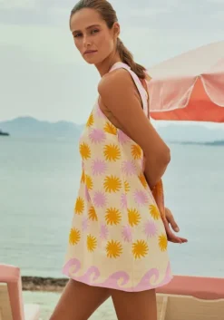 Felipa Mini Dress Praia Print