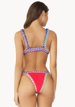 Ferrarini Triangle Bikini Red