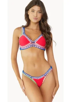Ferrarini Triangle Bikini Red
