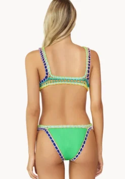 Ferrarini Triangle Bikini Green