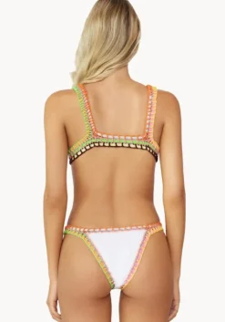 Ferrarini Triangle Bikini White