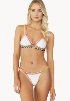 Ferrarini Triangle Bikini White