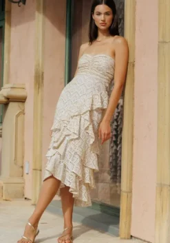 Flavie Dress White