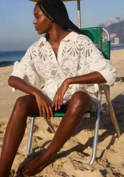 Florine Eyelet Dress
