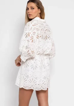 Florine Eyelet Dress
