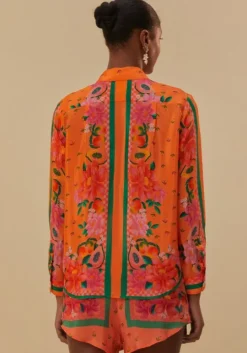 Fruit Garden Scarf Shirt