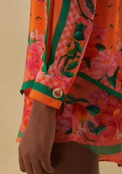 Fruit Garden Scarf Shirt
