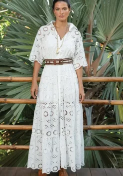 Gardenia Dress White