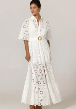 Gardenia Dress White