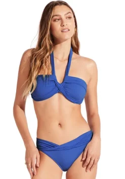 Goddess Bandeau Bikini Azure
