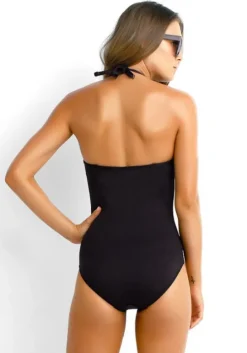 Goddess Twist Swimsuit Black