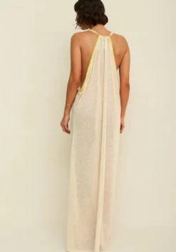Inca Sun Dress Ecru