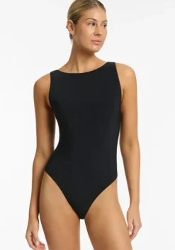 Jetset High Leg Tank Swimsuit