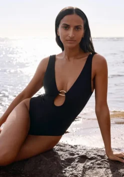 Jetset Lien Plunge Swimsuit