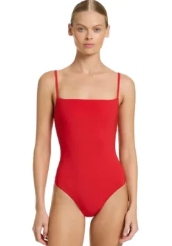 Jetset Tank Swimsuit Rosso