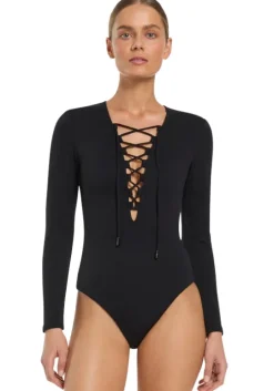 Joali Long Sleeve Surfsuit Black