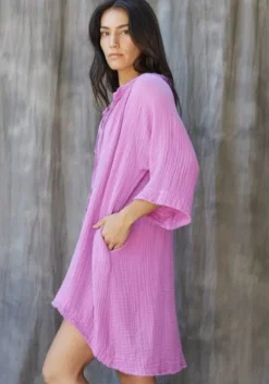 Joshua Tree Kaftan Wild Orchid