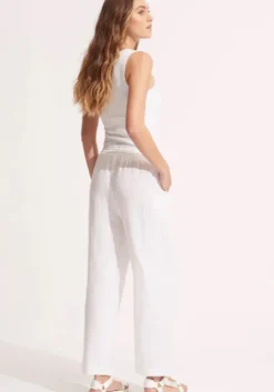 Linen Pant White