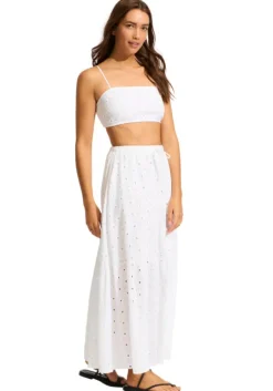 Lulu Broderie Crop Top